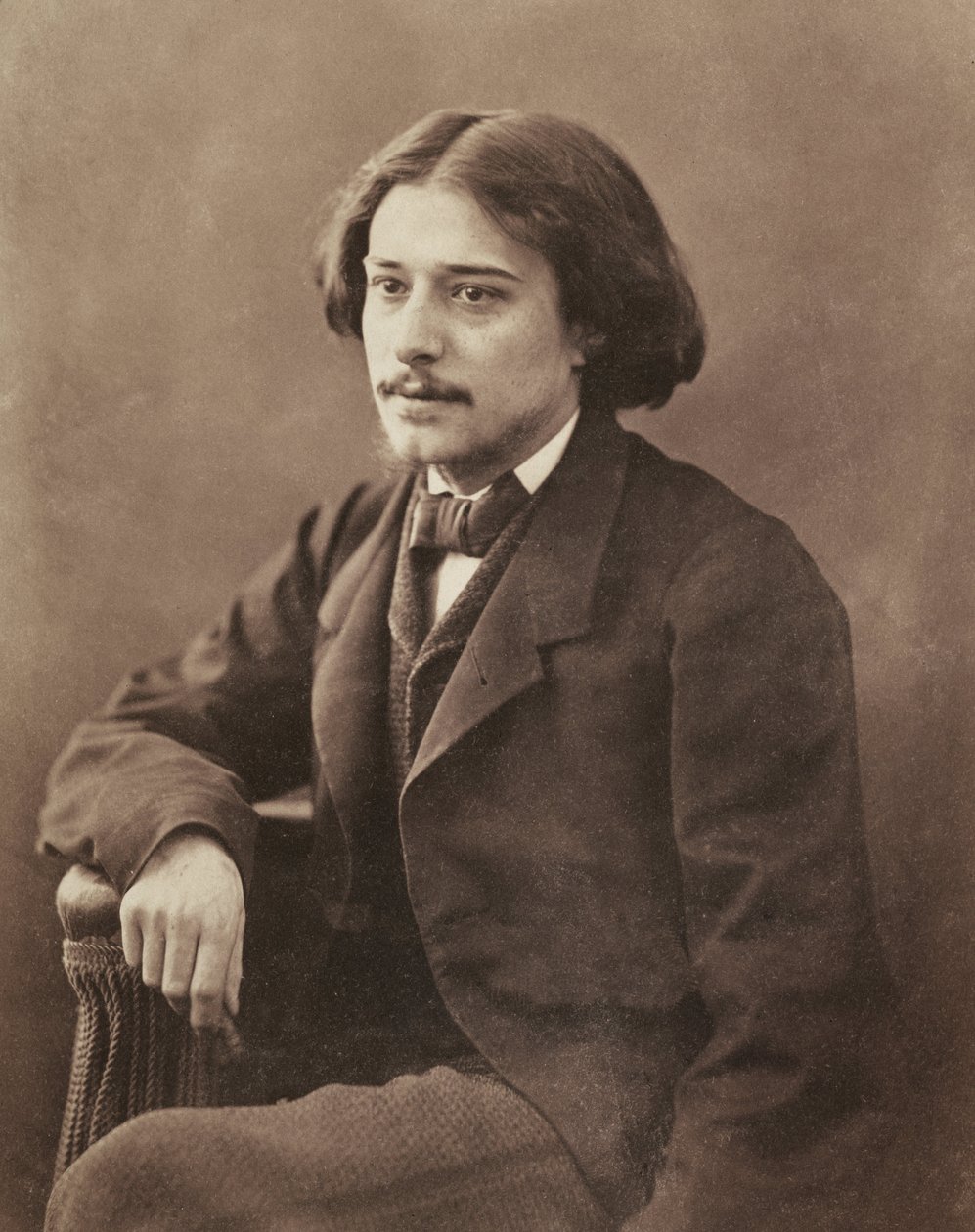 Portrét spisovatele Alphonse Daudeta (1840-1897) od Nadara, Gaspard-Felix (1820-1910) od Nadar