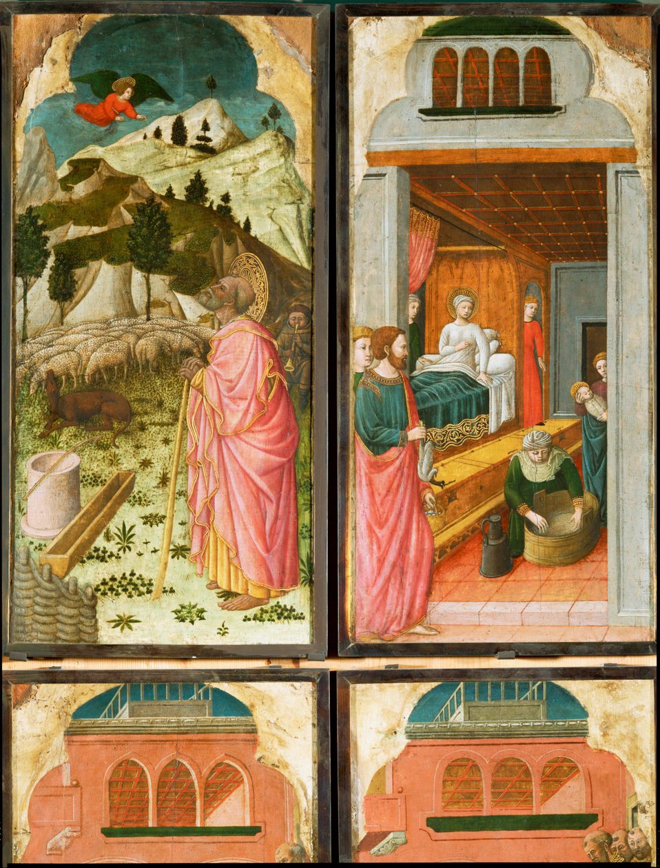 12 výjevů ze života Panny Marie... od (active c.1463-c.1490) Master of Wilten