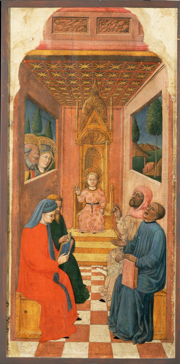 12 výjevů ze života Panny Marie... od (active c.1463 c.1490) Master of Wilten