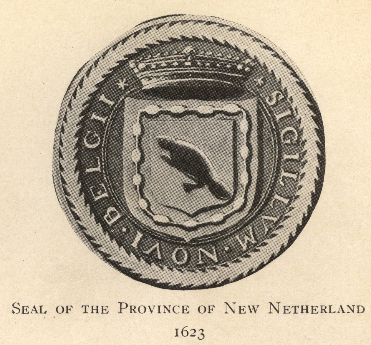 Pečeť provincie Nové Nizozemí od (after) American School