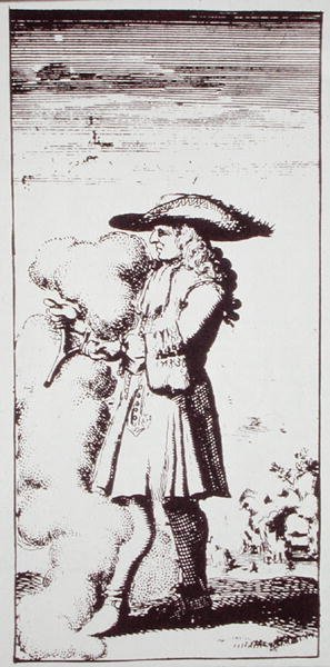 Divining Rod, z „La Physique Occulte“ od L. L. de Vallemonta, ilustrovaný v „History of Magic“, vydané koncem 19. století (litho) od (after) Dutch School