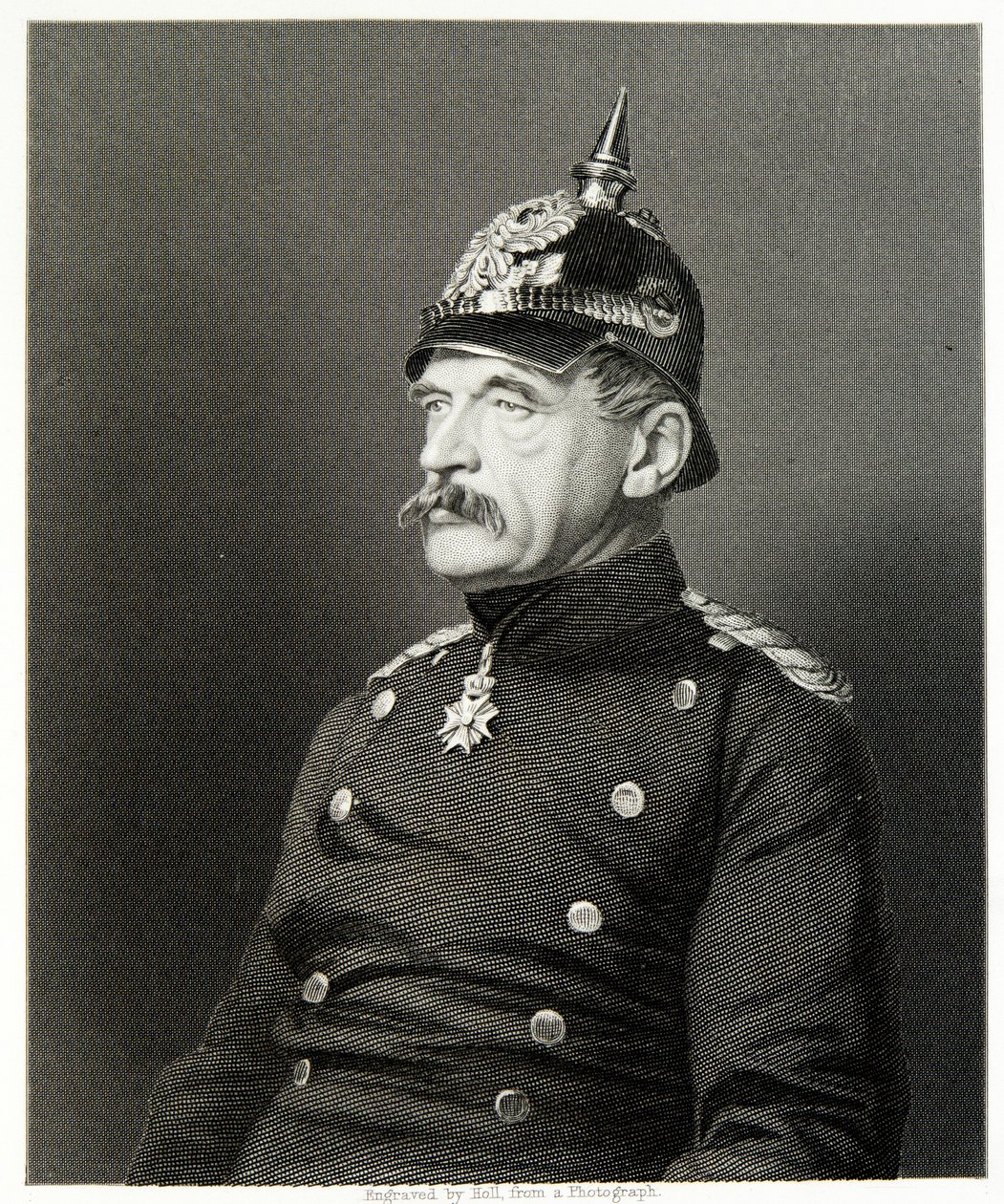 Albrecht von Roon (rytina) od (after) English photographer
