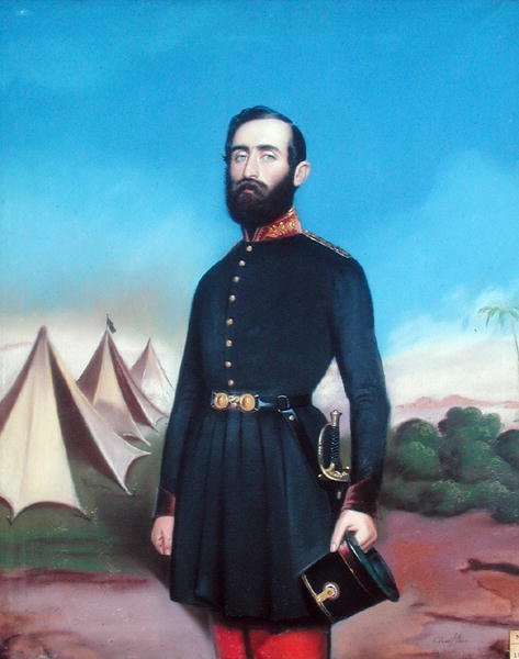 Dr. Marmonnier (1813-91) chirurg francouzské armády v Africe od (after) French School