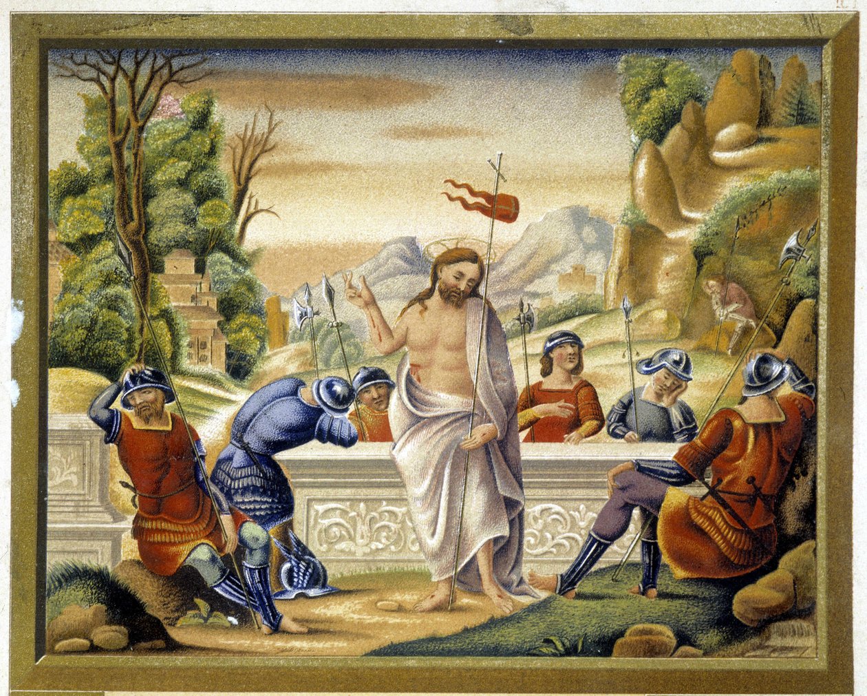 Vzkříšení Krista - Itálie, v.1500 od (after) Italian School