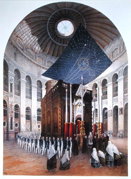 Kostel Božího hrobu, ilustrace ze 