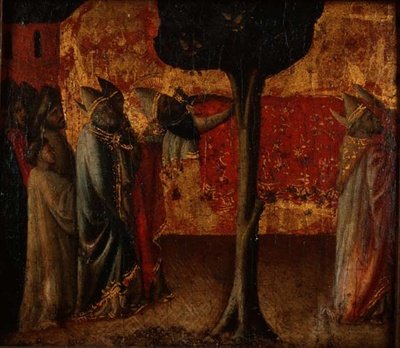 Pohřeb sv. Zenobia (panel) od (attr.) Arcangelo di Cola da Camerino