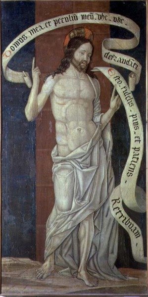 Kristus Vykupitel (tempera) od (attr. to) Antonio da Pavia