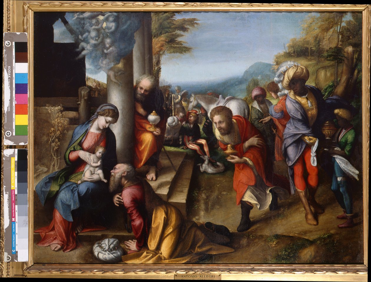 Klanění tří králů od (c.1489 1534) Correggio