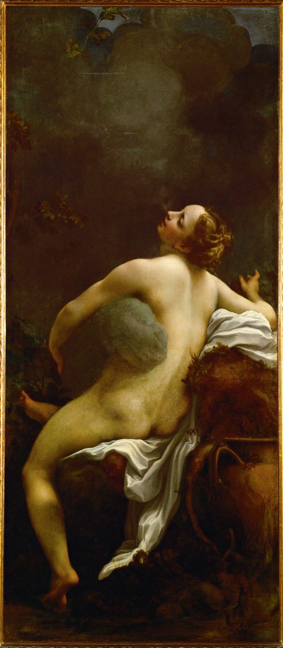 Jupiter a Io (olej na plátně) od (c.1489-1534) Correggio