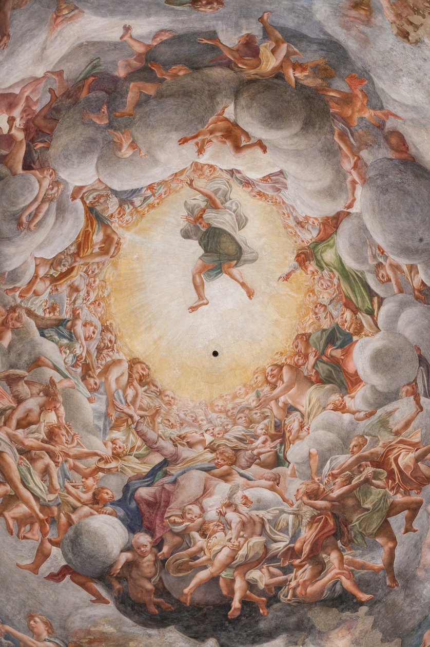 Nanebevzetí Panny Marie, detail 3660852 od (c.1489 1534) Correggio