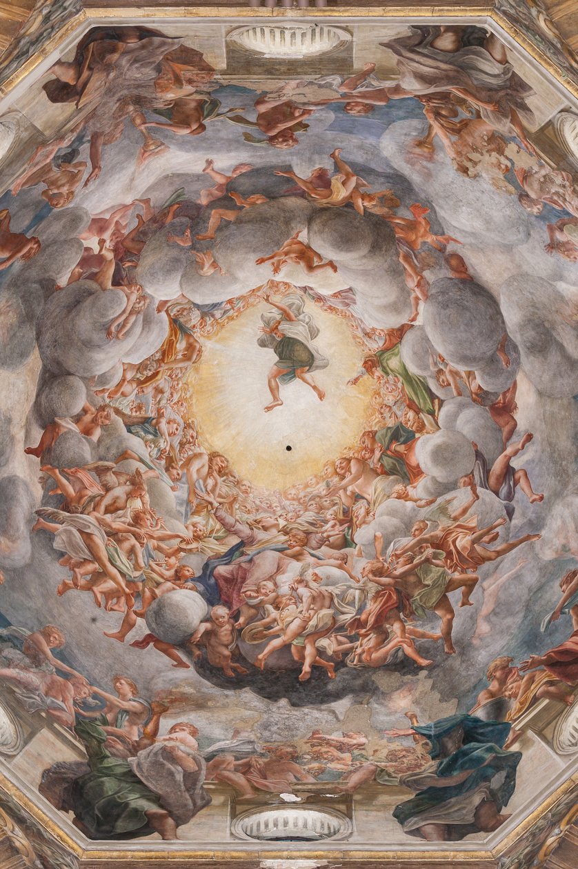 Nanebevzetí Panny Marie, detail 3660852 od (c.1489 1534) Correggio