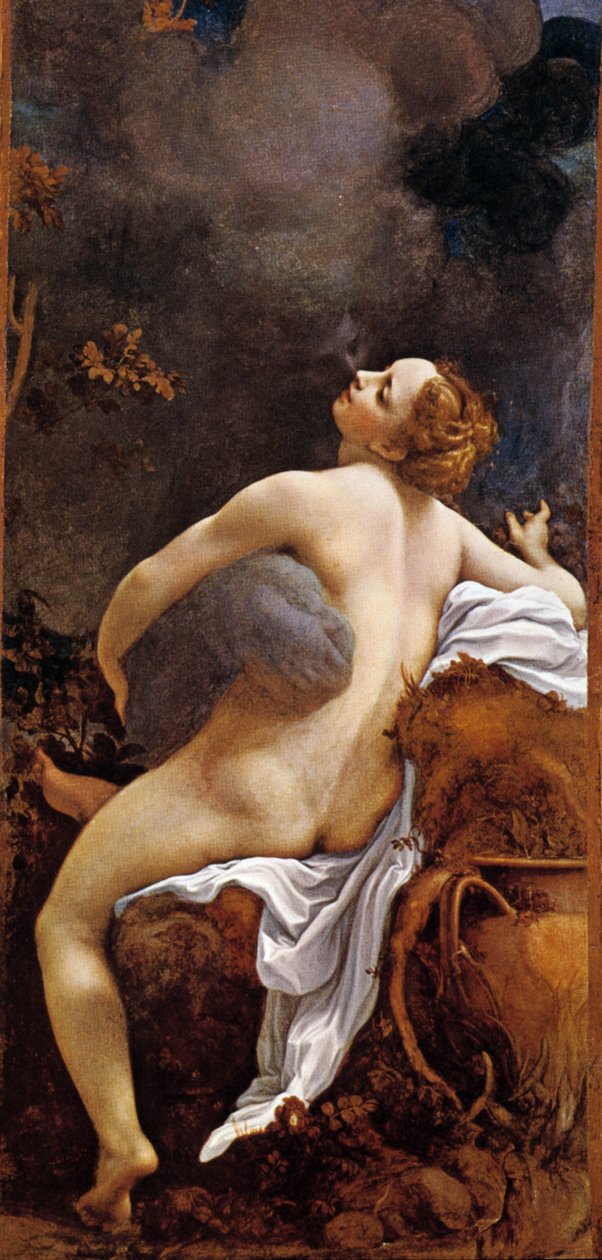 Jupiter (Zeus) a Io, z AP Le Corrège, v. 1530, Kunsthistorisches Museum, Vídeň. od (c.1489 1534) (after) Correggio