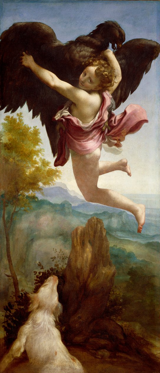Únos Ganymeda od (c.1489 1534) Correggio