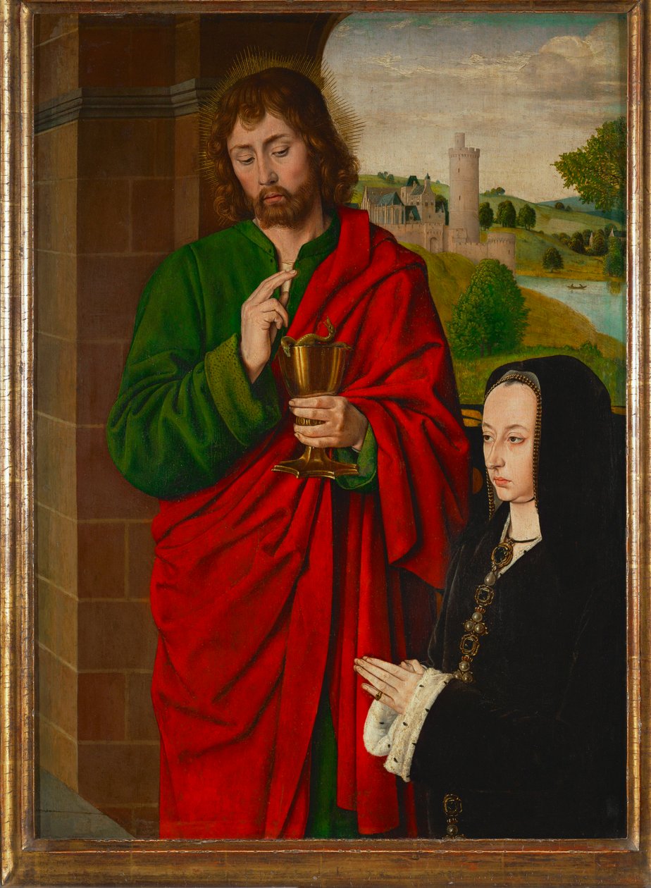 Anne de France, Dame de Beaujeu, vévodkyně z Bourbonu ... od (fl.c.1483 c.1529) Master of Moulins