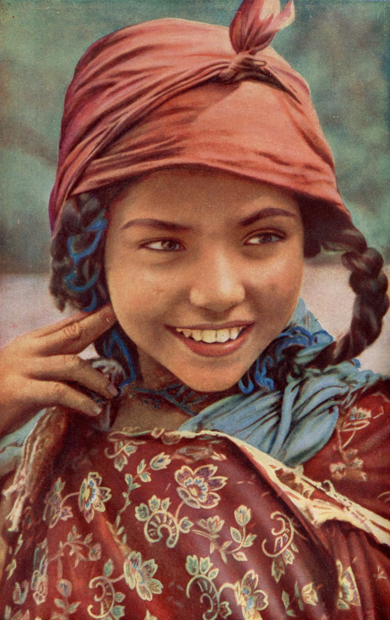 Afrika. Arabské děti z Tunisu. 1920 od Unknown