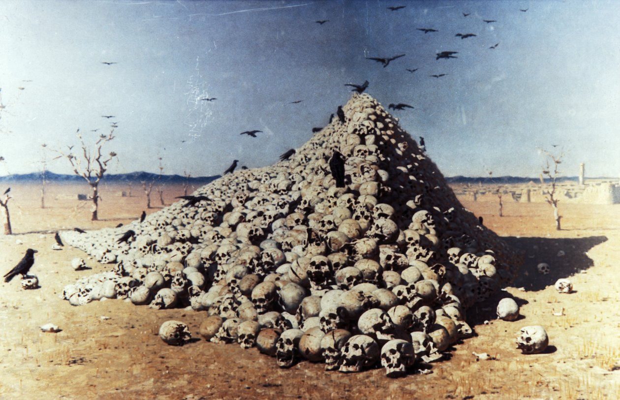 Apoteóza války od Vasilije Vereščagina, 1871. od Unknown