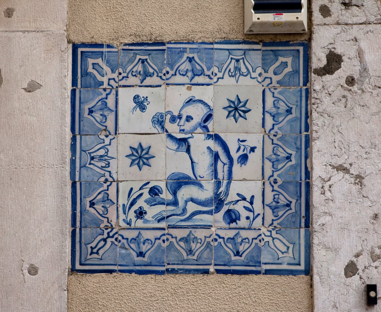 Azulejo, Lisabon, Portugalsko od Unknown