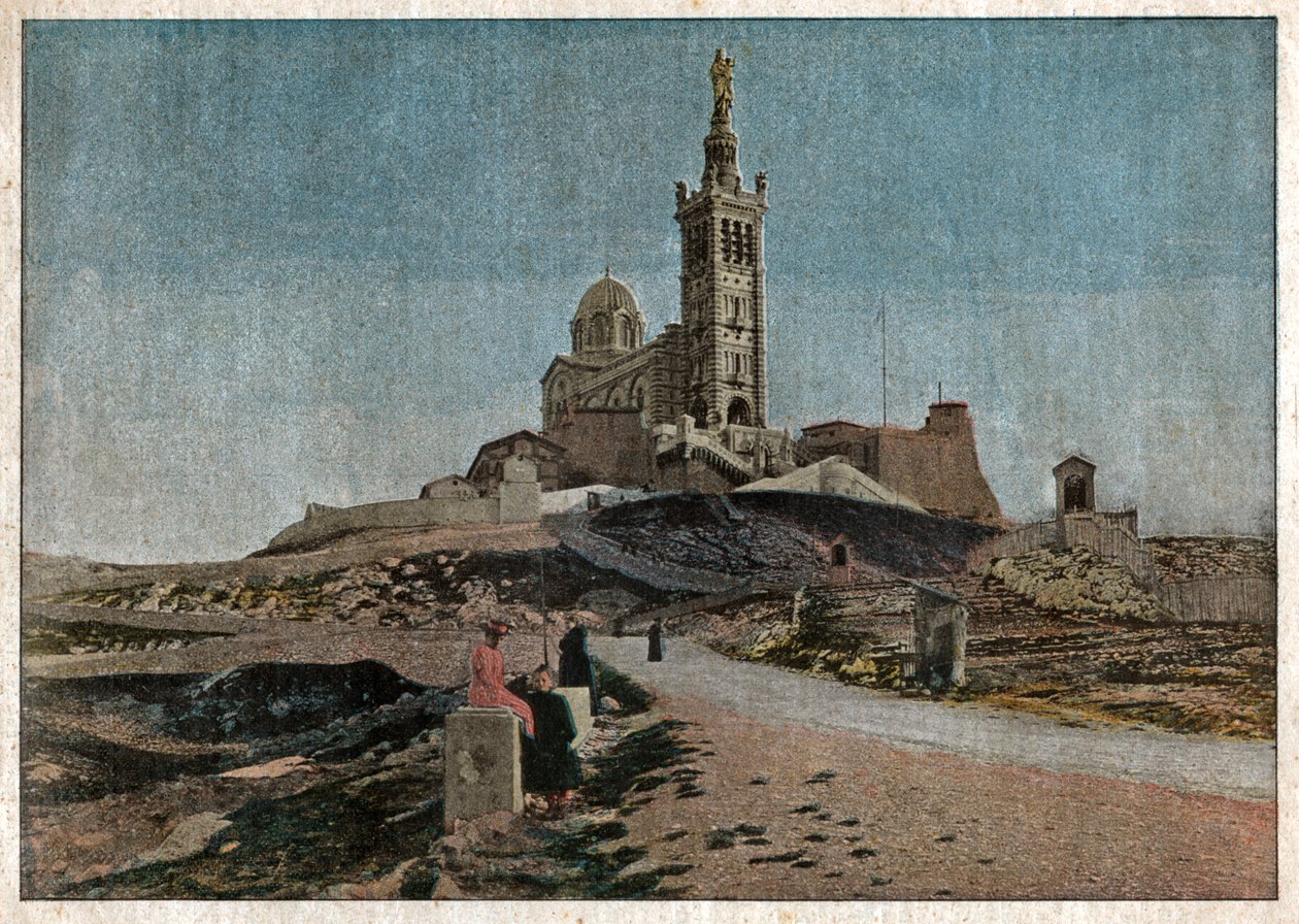 Bazilika Notre Dame de la Garde. Bazilika Panny Marie Strážné. od Unknown