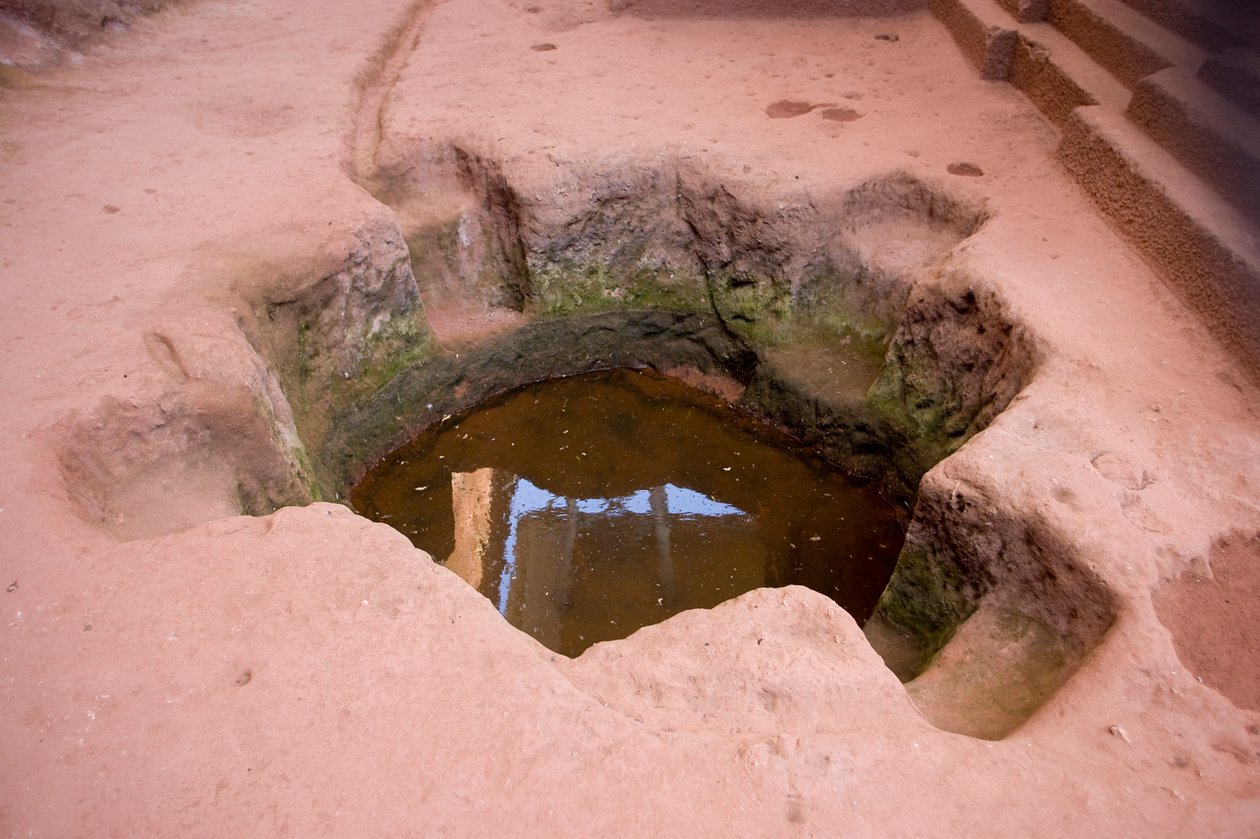 Bet Amanuel Church, Lalibela, Etiopie, Afrika od Unknown