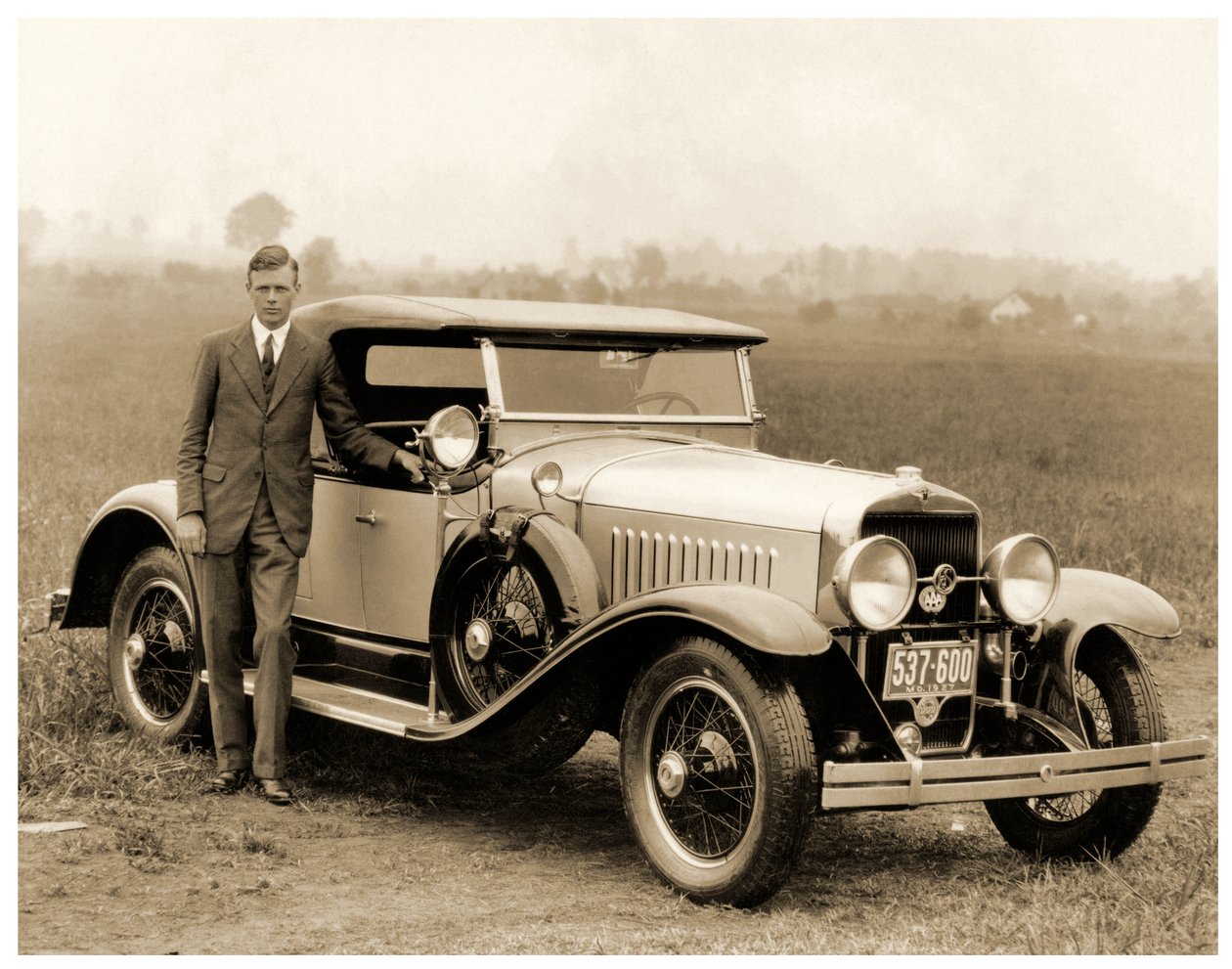 Charles Lindbergh, St. Louis. 1927 od Unknown