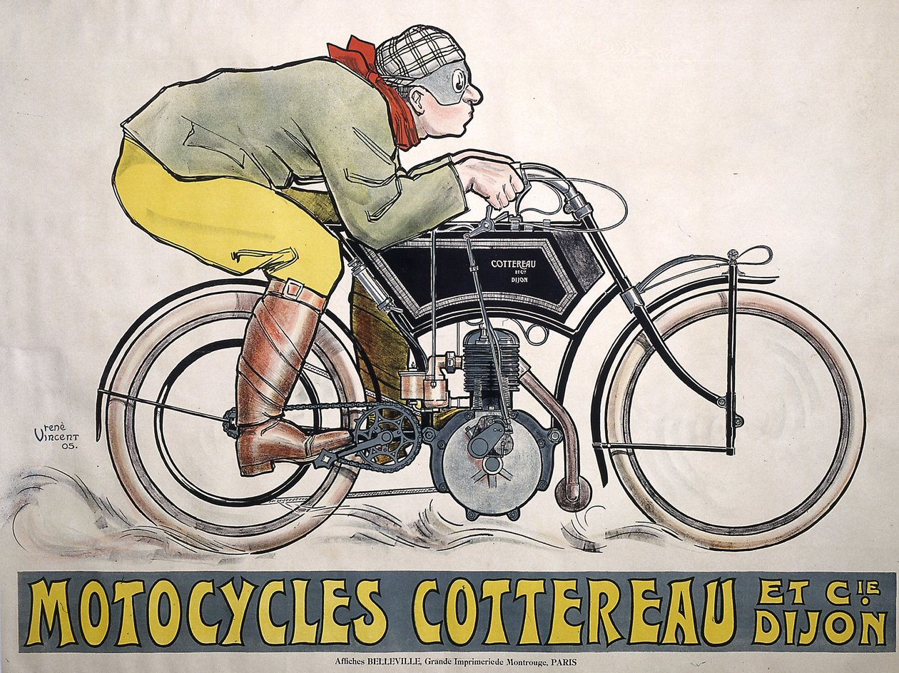 Motocykly Cottereau a Cie od Unknown