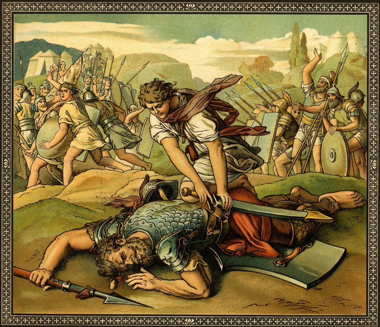 David a Goliáš - - Bible od Unknown