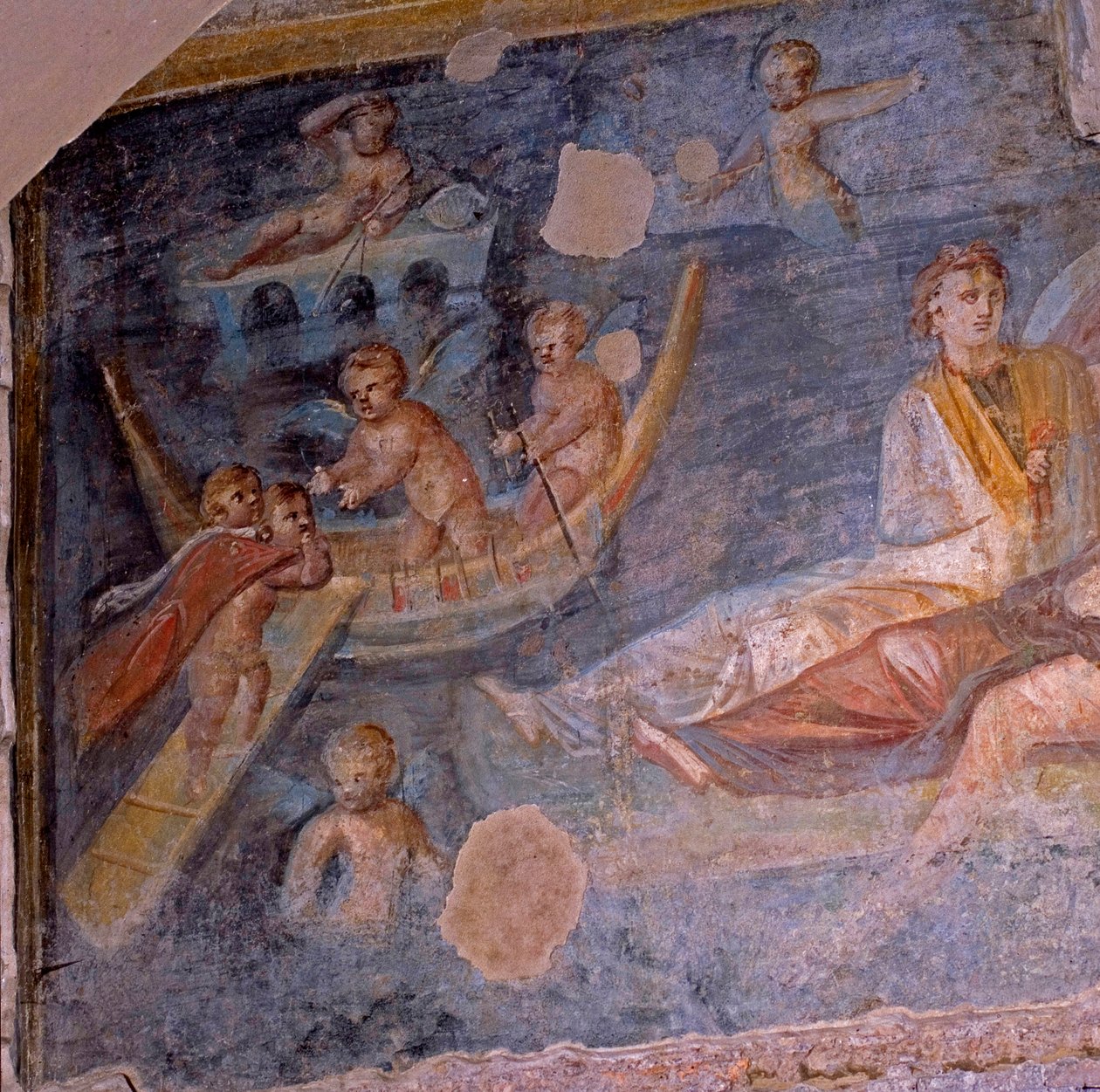 Detail fresky od Unknown
