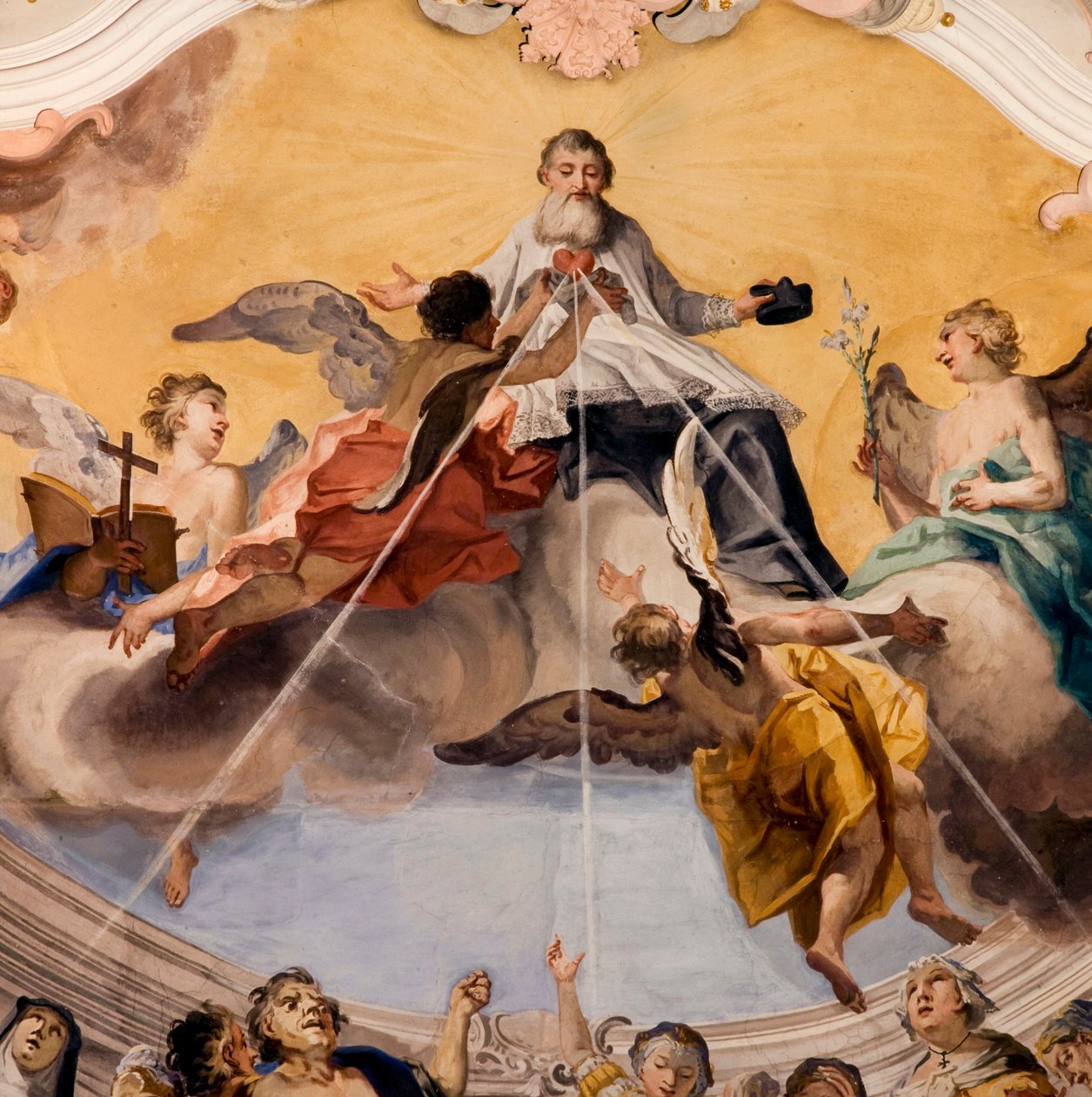 Fresco, Novacella Abby, Bressanone, Trentino Alto Adige, Itálie od Unknown