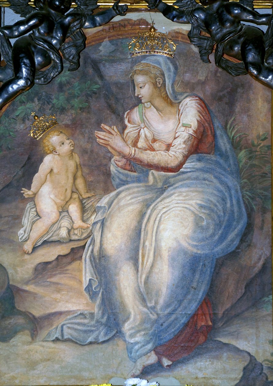Interiér Madonna della Ghiara, Reggio Emilia, Emilia-Romagna, Itálie od Unknown