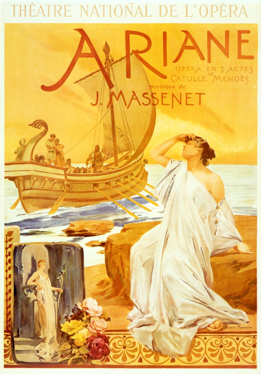 Jules MASSENET - ARIANE od Unknown