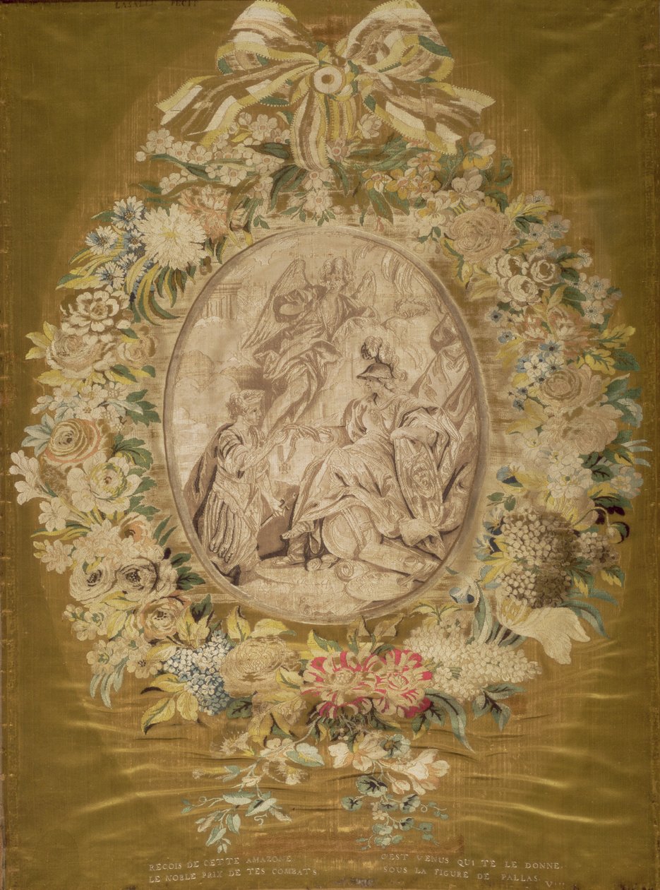 Délka látky pro plátno, Philippe de Lasalle (1723-1804), pro továrnu Pernon, Lyons, 1770-1 (hedvábí, saténová vazba) od Unknown