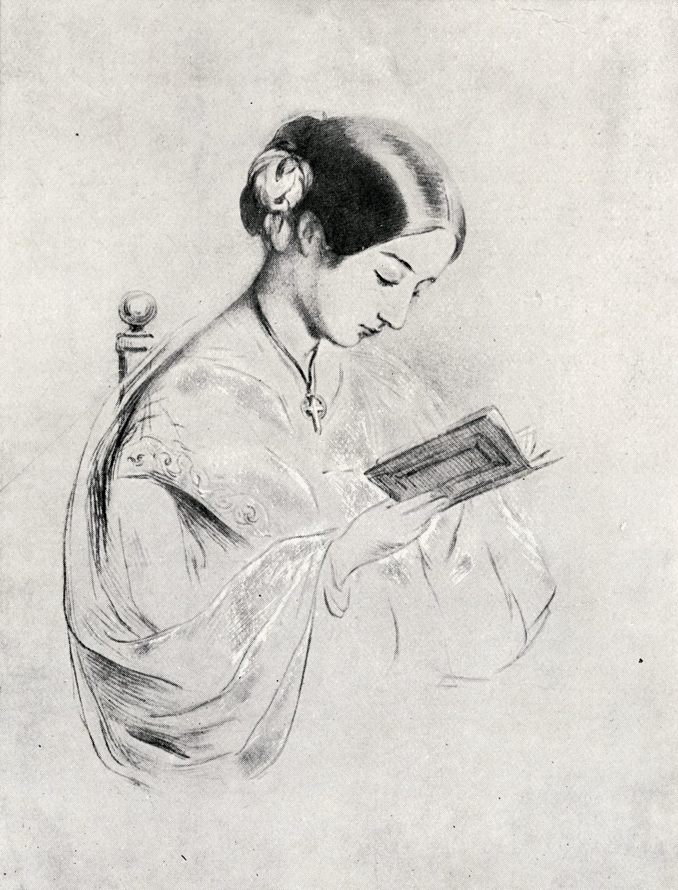 Slečna Florence Nightingalová (1820-1910) 1854 od Unknown