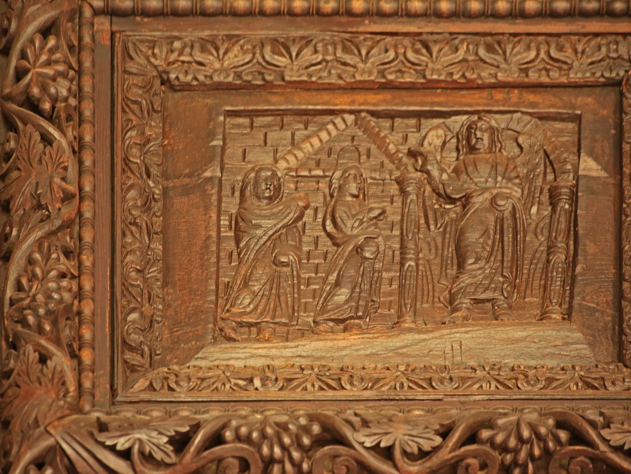 Panel ze dveří 5C: Svaté ženy u prázdné hrobky od Unknown