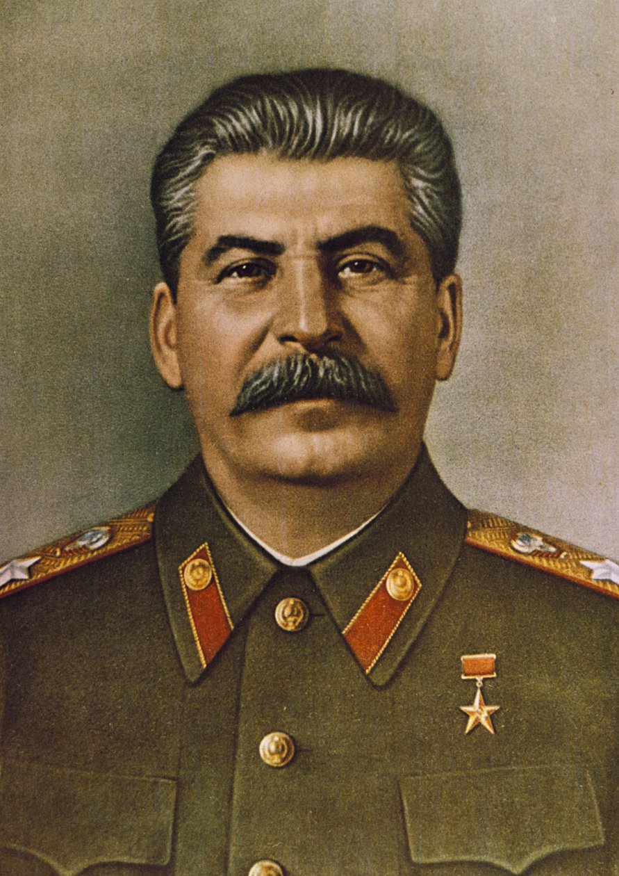 Portrét Josifa Stalina. od Unknown