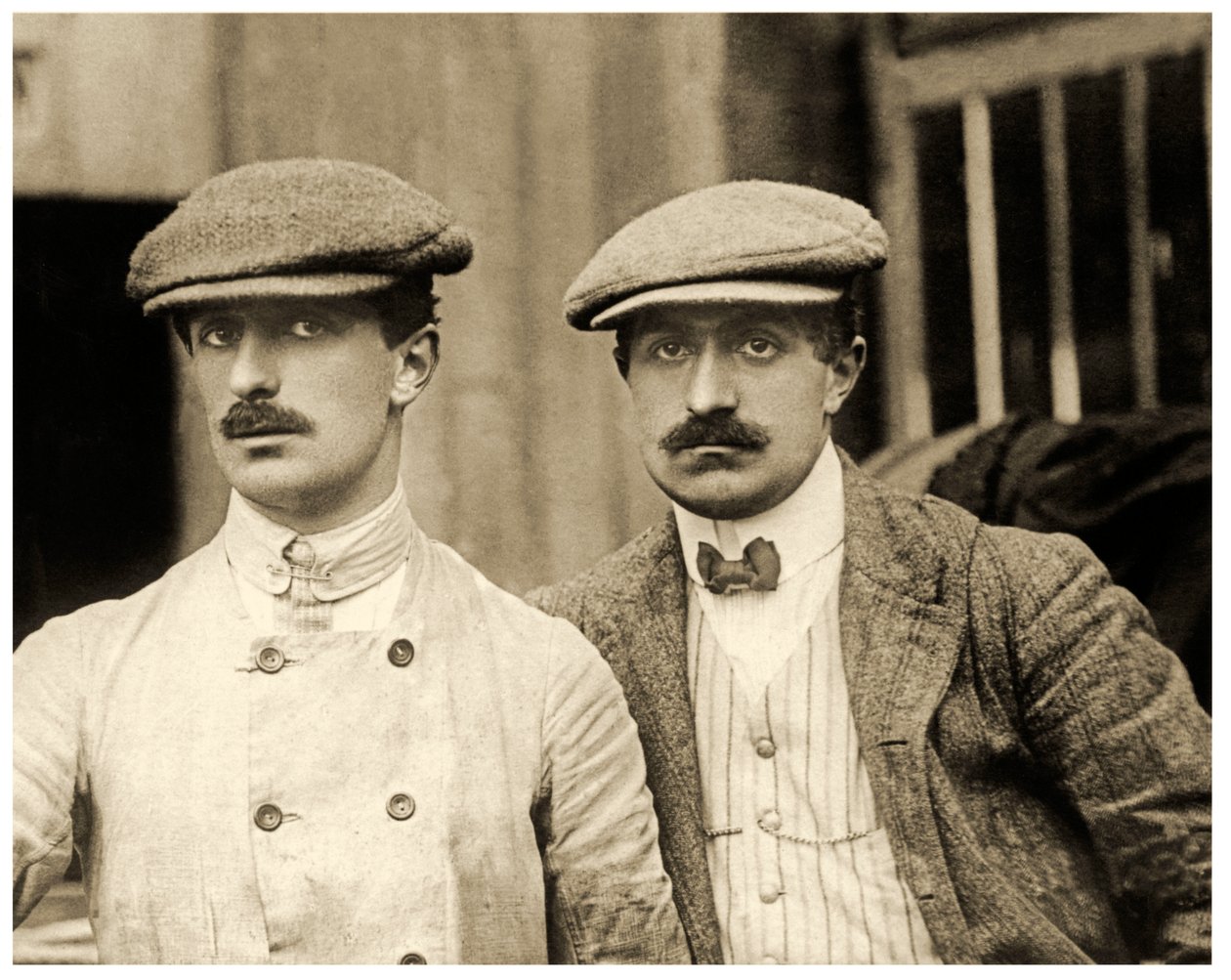 Portrét bratří Voisinových, Paříž, Francie. 1906 od Unknown