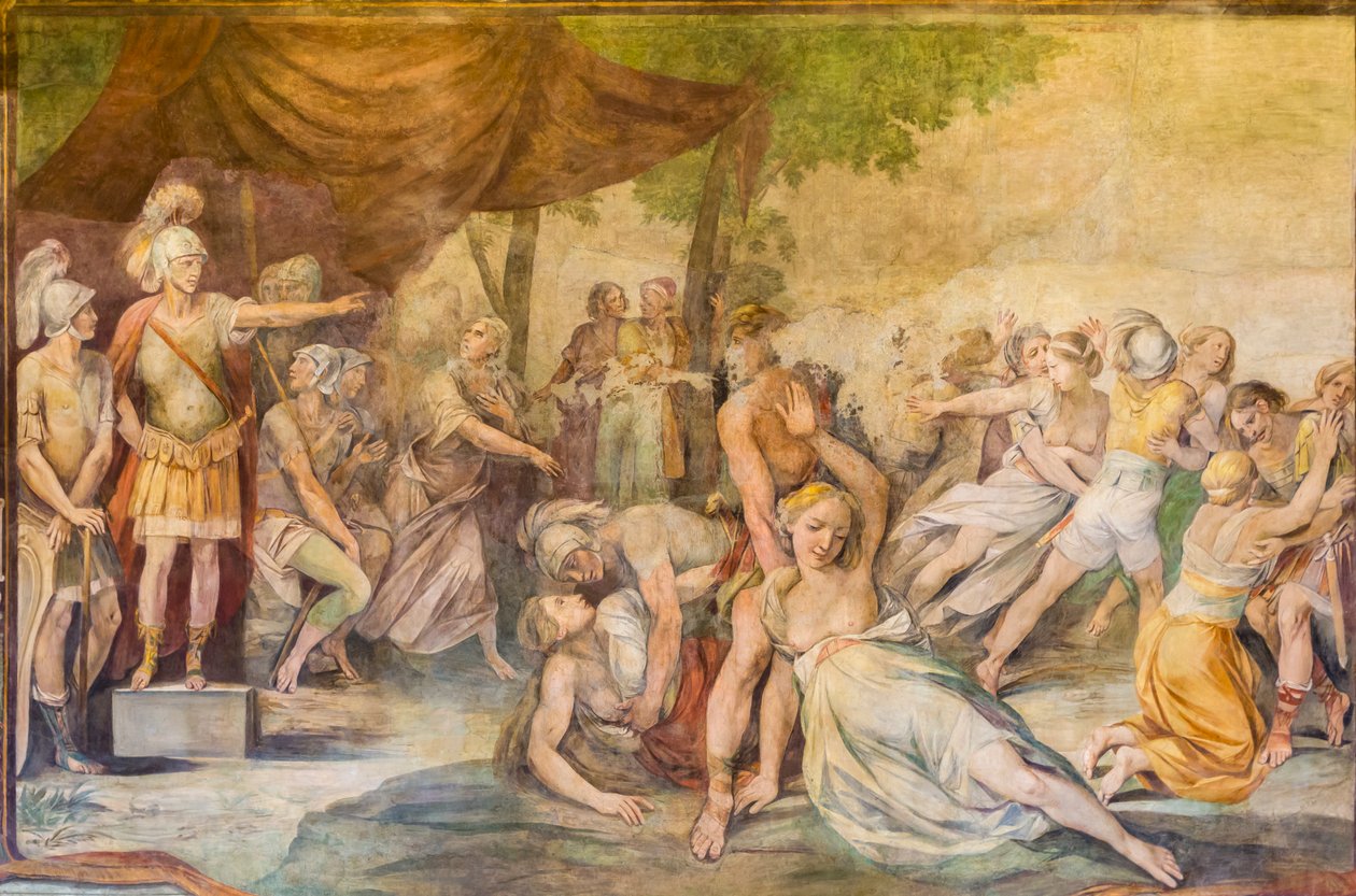 Znásilnění Sabinek, Řím, Itálie od Unknown