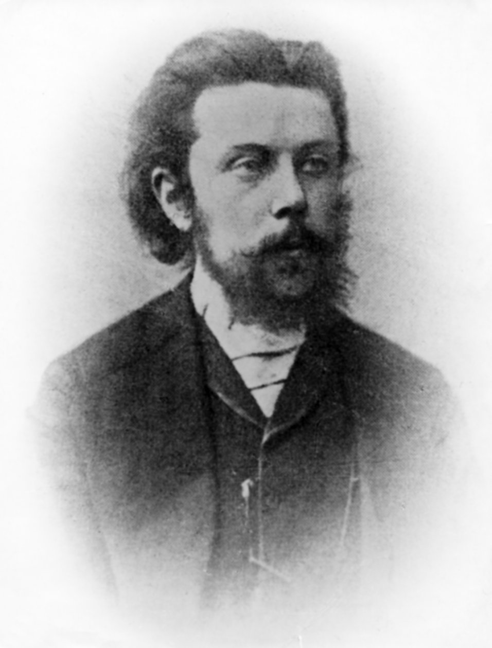Ruský skladatel Modest Musorgskij (1835-1881). od Unknown
