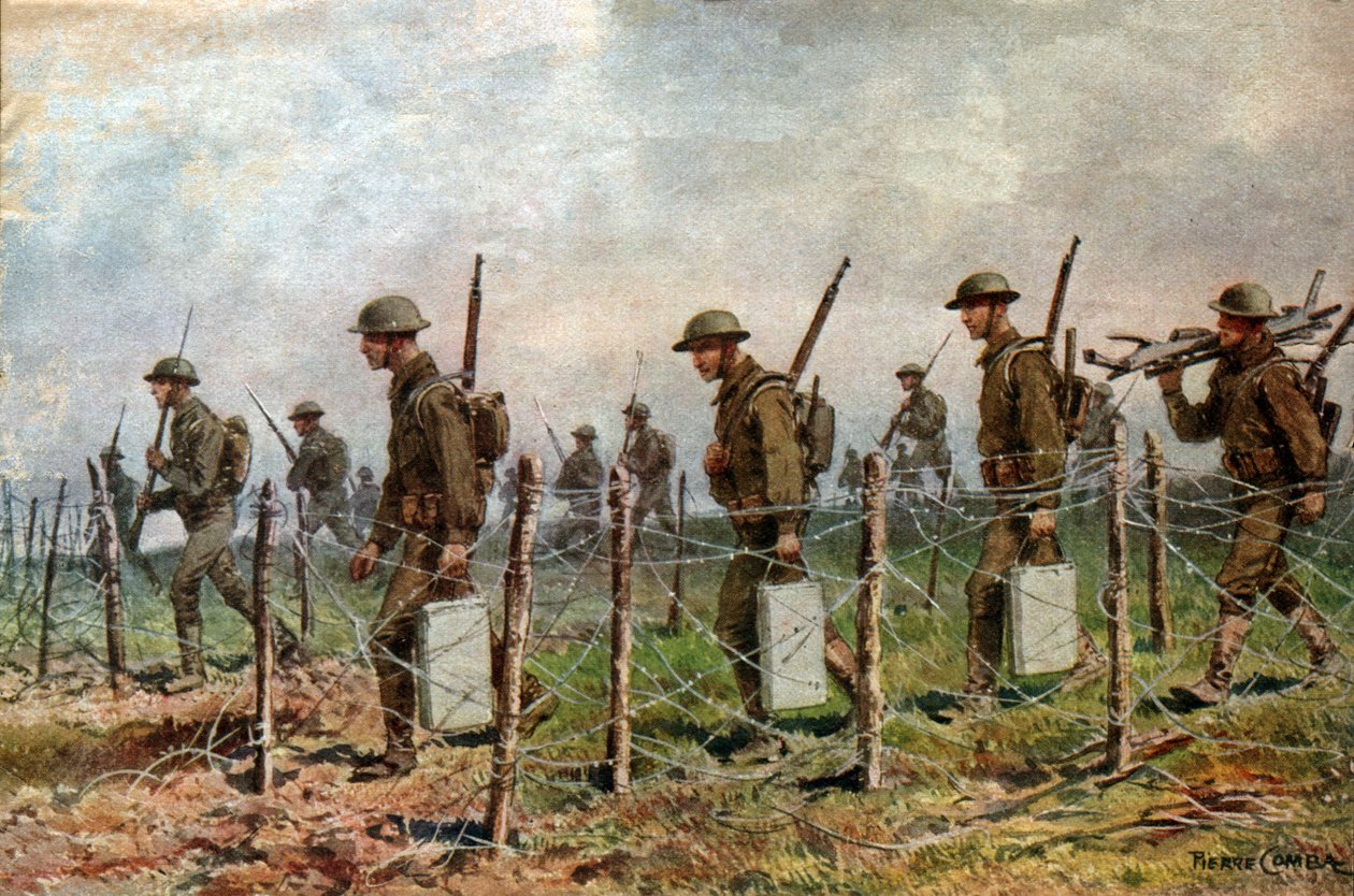 Američtí vojáci, 1917. Američtí vojáci, 1917. od Unknown