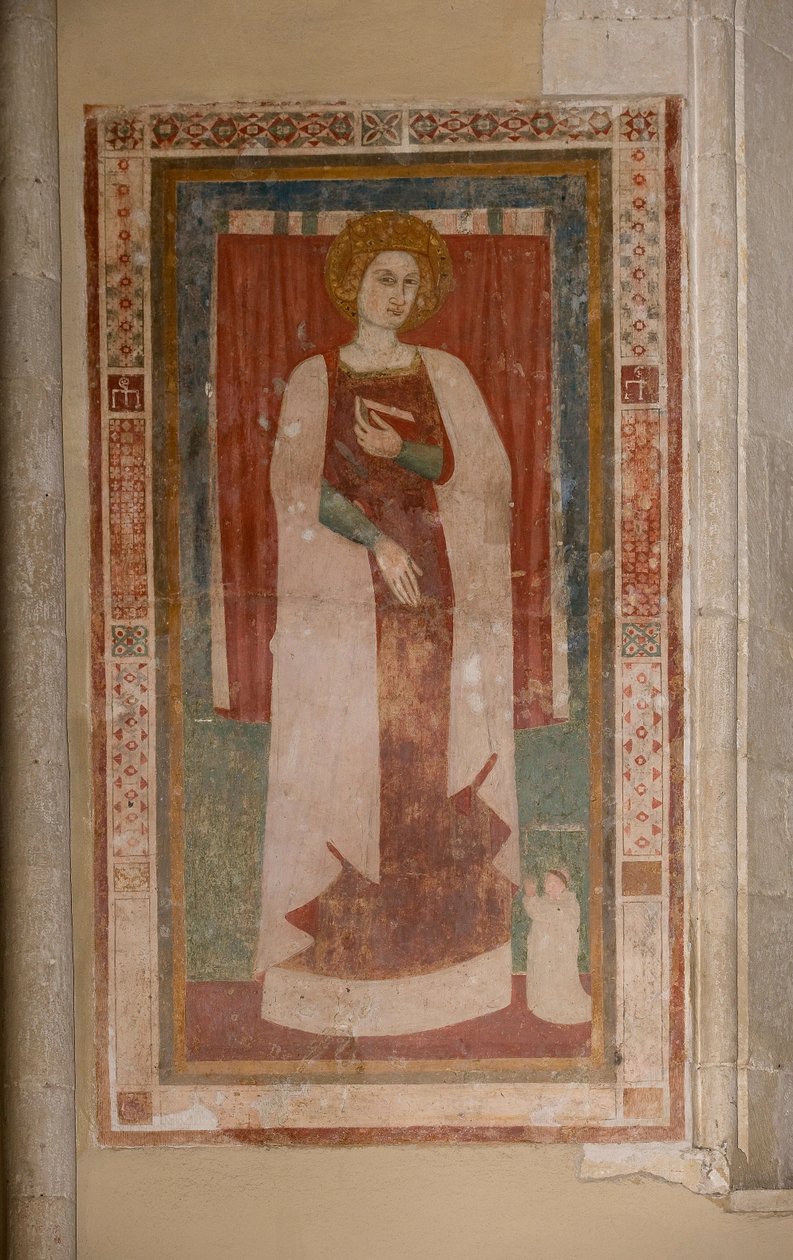 Kostel St. Maria Arabona, Monopello, Abruzzo, Itálie od Unknown