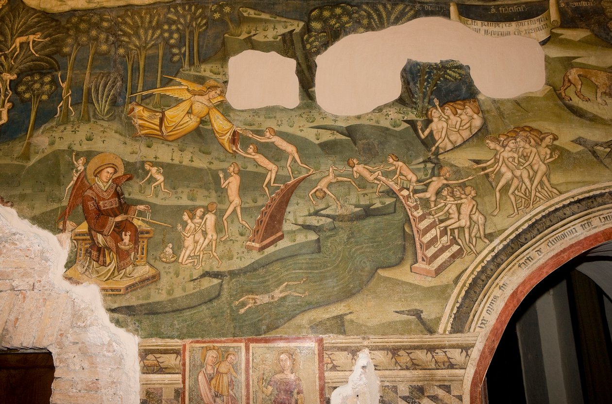 St. Maria in Piano church, Loreto Aprutino, Abruzzo, Itálie, od Unknown