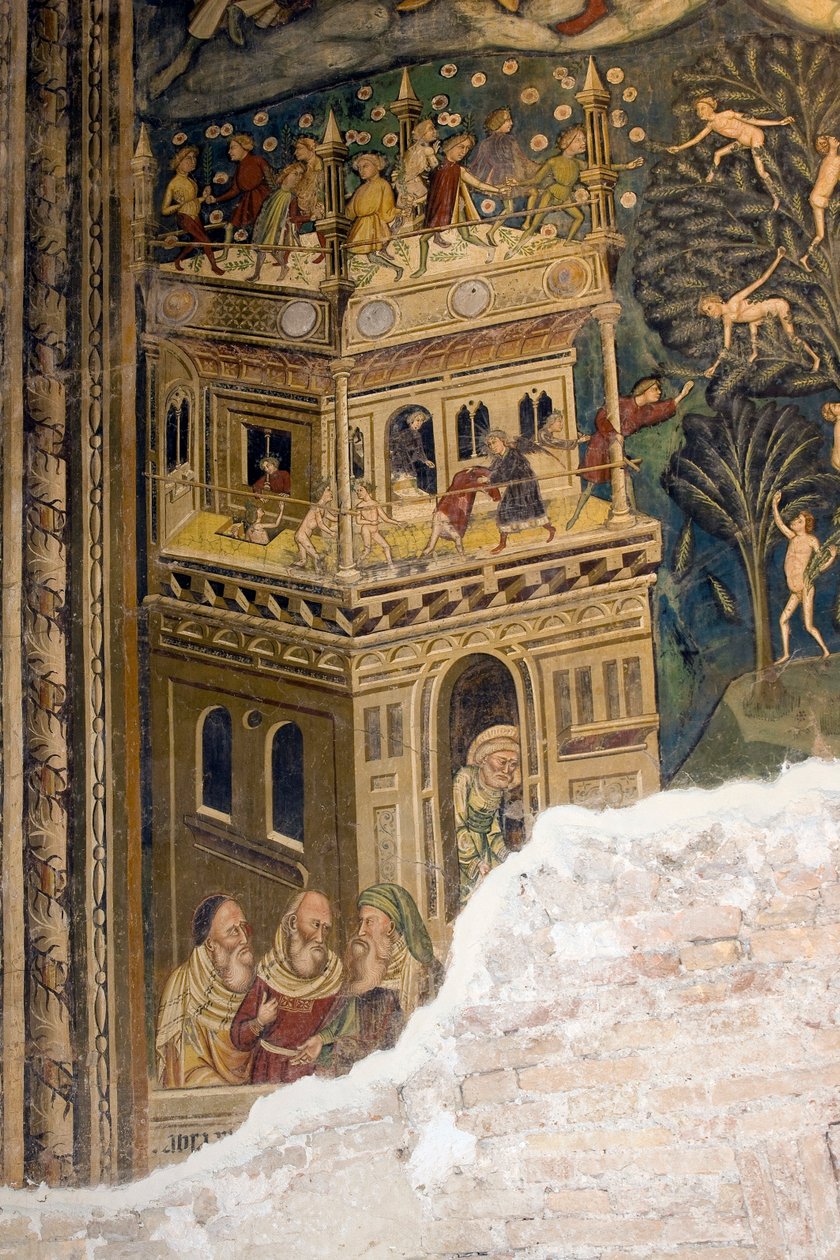 St. Maria in Piano church, Loreto Aprutino, Abruzzo, Itálie, od Unknown