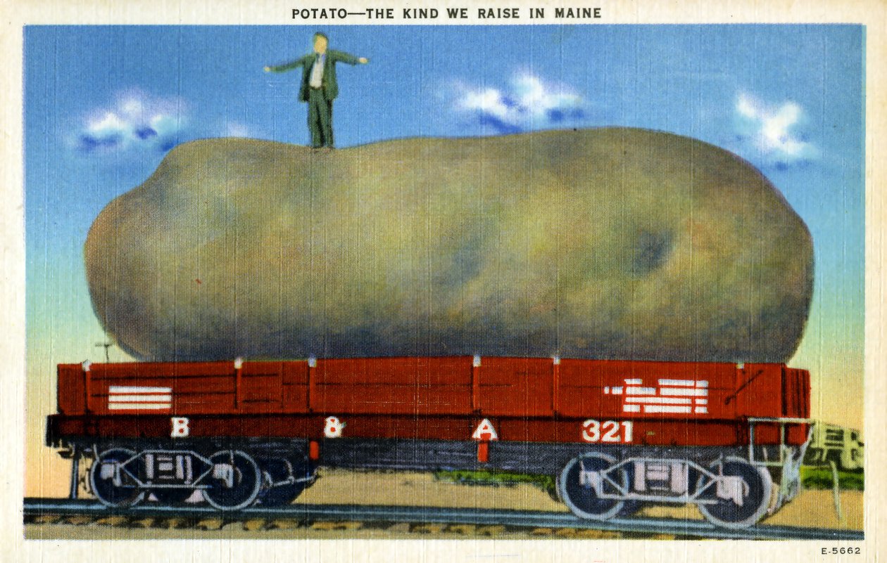 Vintage s nadsázkou pohlednice kolem roku 1940 od Unknown