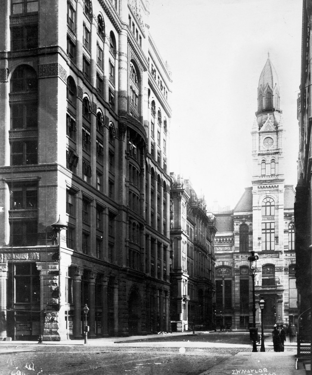 Chicago Board of Trade Building, 1887 od American Photographer