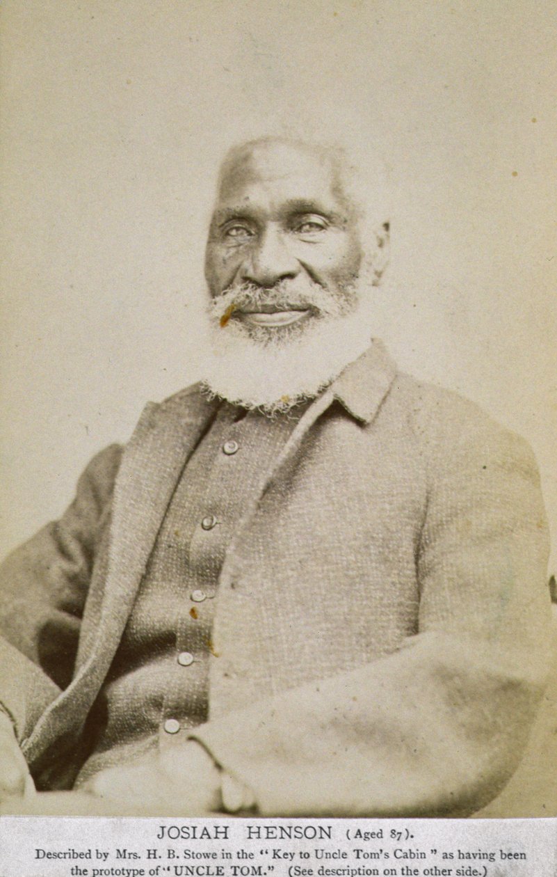 Portrét Josiaha Hensona (1789-1883) 1876 od American Photographer