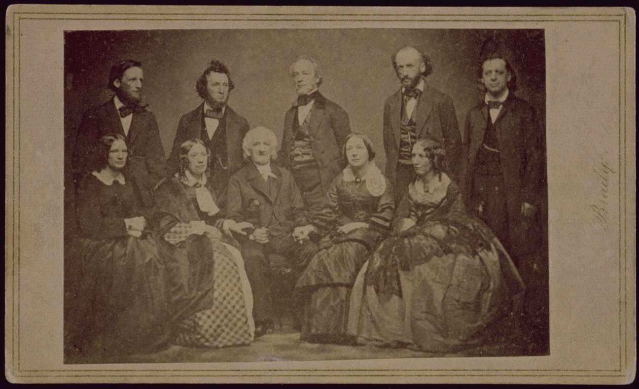 The Beecher Family, c.1860 od American Photographer