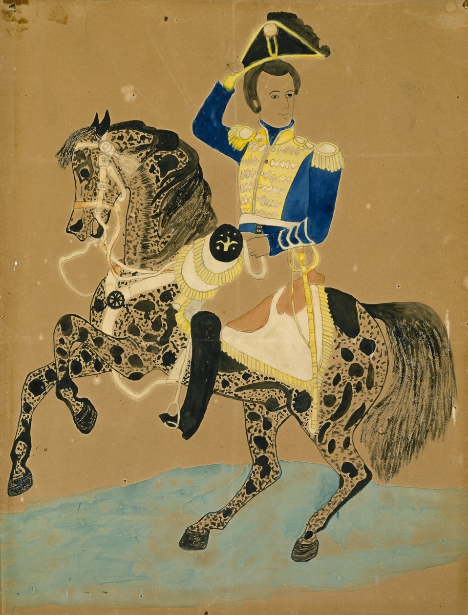 Andrew Jackson, c. 1800-1850 (akvarel na papíře) od American School