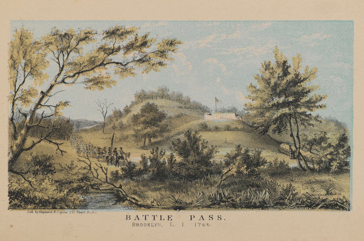 Battle Pass, Brooklyn, 1765 od American School