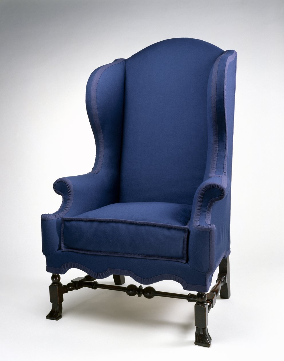 Easy Chair, 1715-1735 (měkký javor, východní bílá borovice, tvrdý javor a bříza) od American School