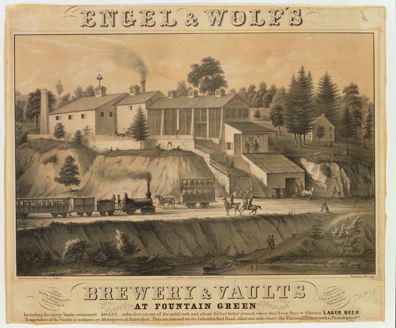 Pivovar Engel a Wolfs od American School