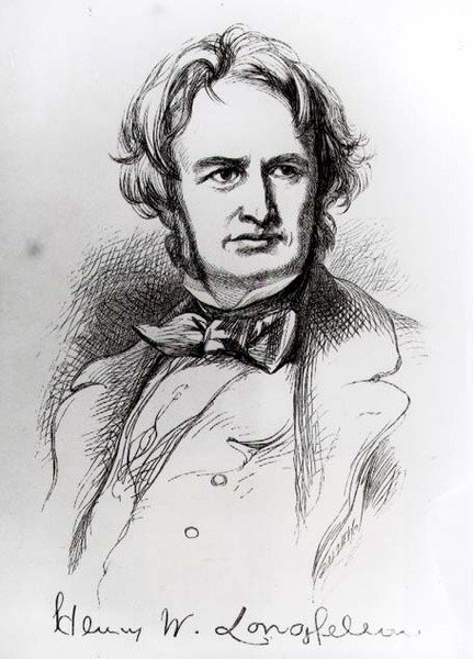 Henry Wadsworth Longfellow (1807-82) od American School
